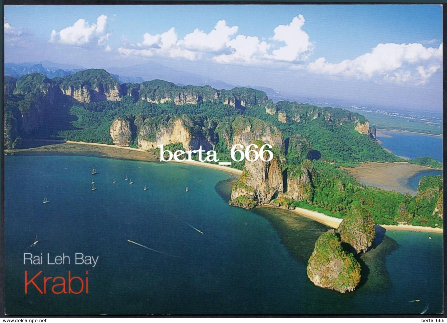 Thailand * Krabi Rai Leh Bay Aerial View - Thailand