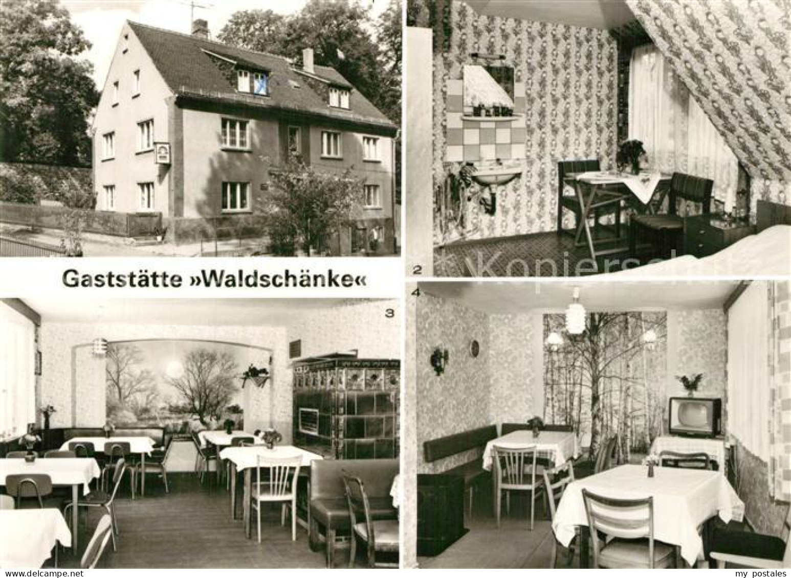 73613370 Ruedigsdorf Gaststaette Waldschaenke Gaestezimmer Gaststube Aufenthalts - Kohren-Sahlis