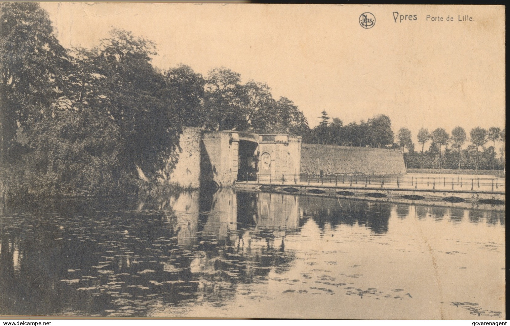 IEPER        PORTE DE LILLE                             ZIE SCANS - Ieper