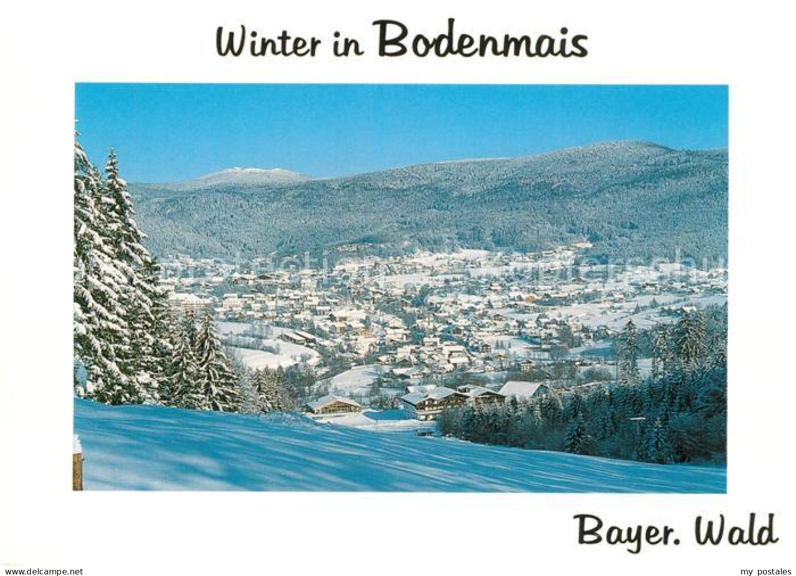 73610892 Bodenmais Winterpanorama Bodenmais - Bodenmais