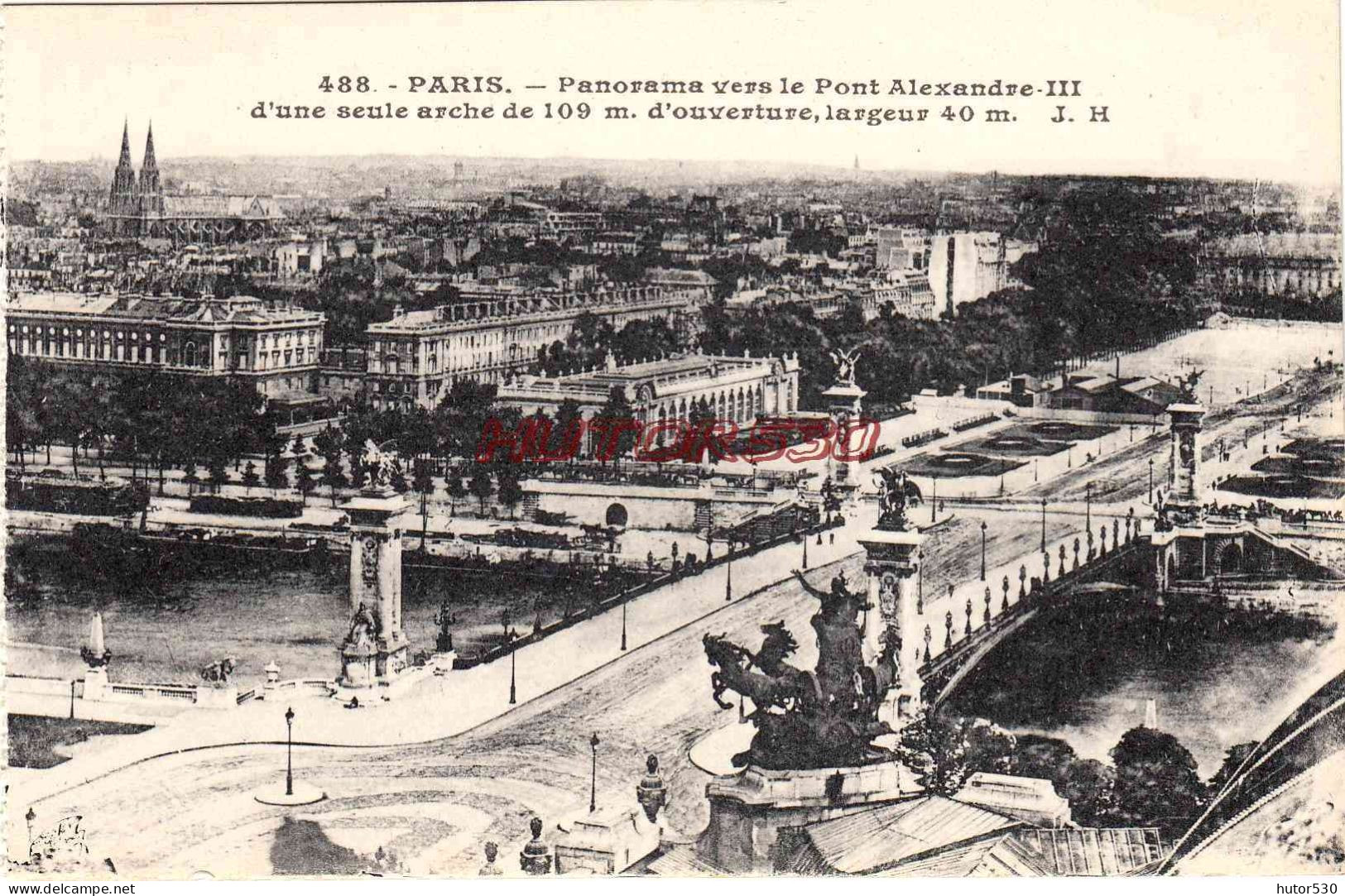 CPA PARIS - PANORAMA - Multi-vues, Vues Panoramiques