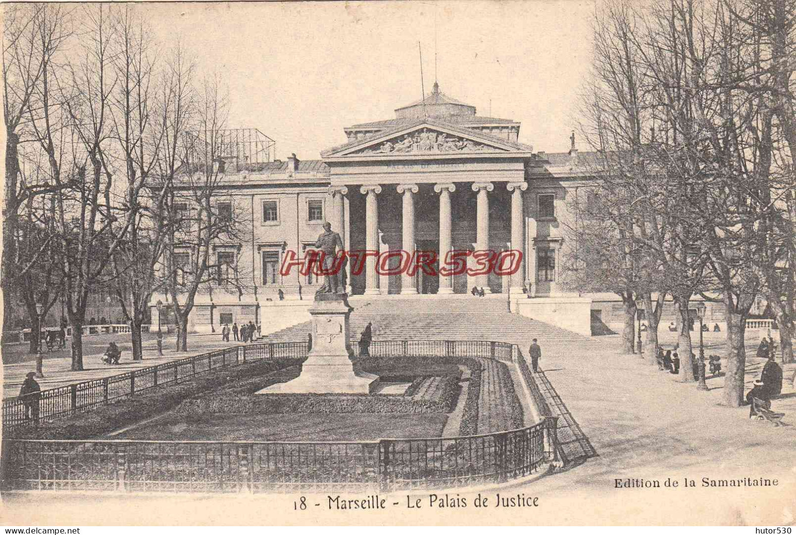 CPA MARSEILLE - LE PALAIS DE JUSTICE - Monuments