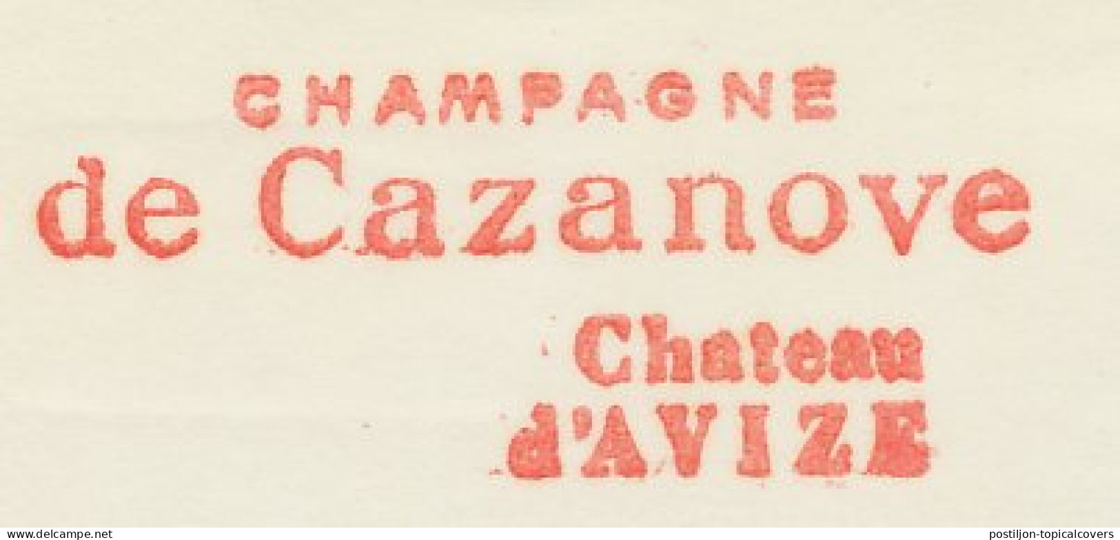 Meter Cut France 1966 Champagne - De Cazanove - Wines & Alcohols