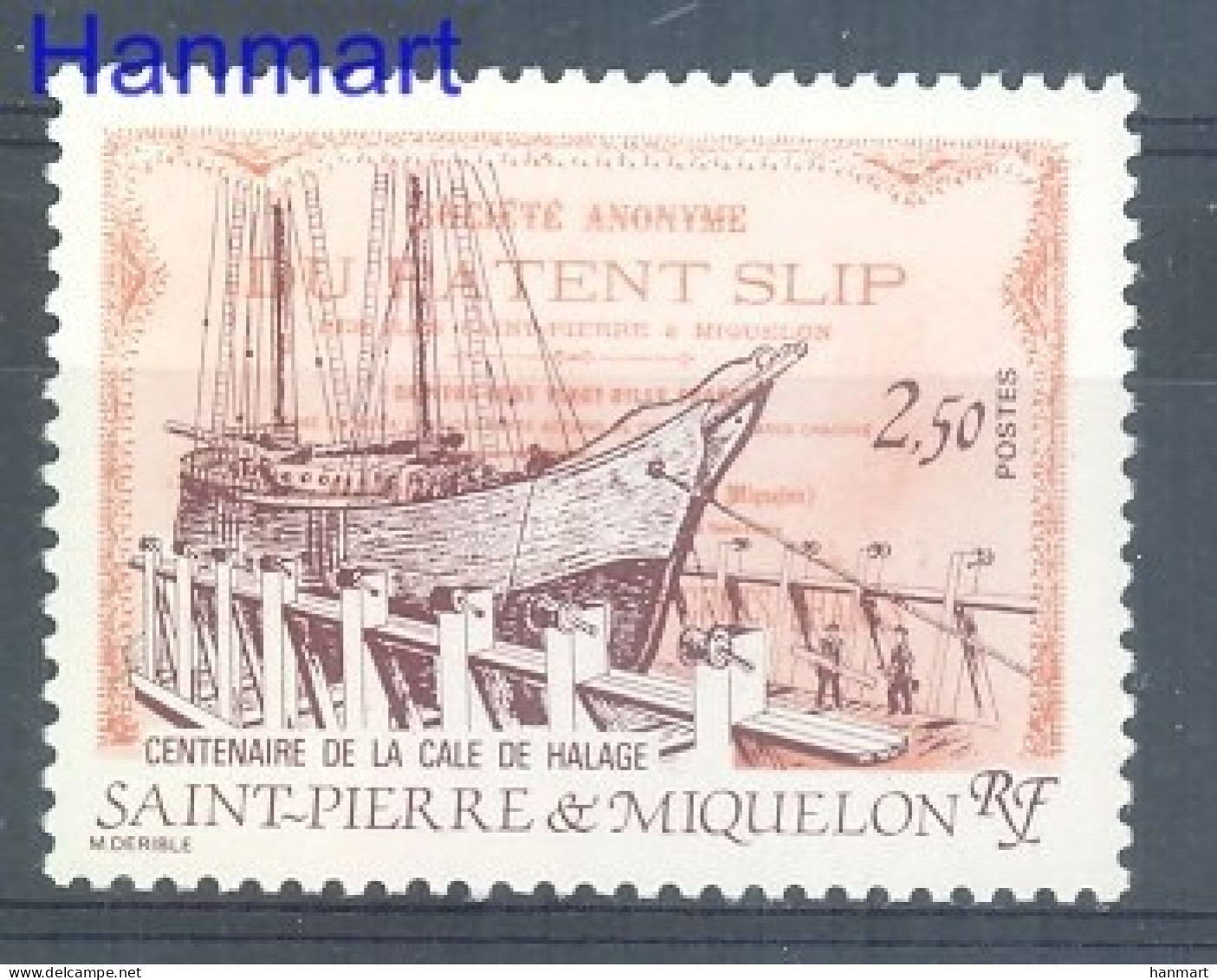 Saint Pierre And Miquelon 1987 Mi 547 MNH  (ZS1 SPM547) - Sonstige & Ohne Zuordnung