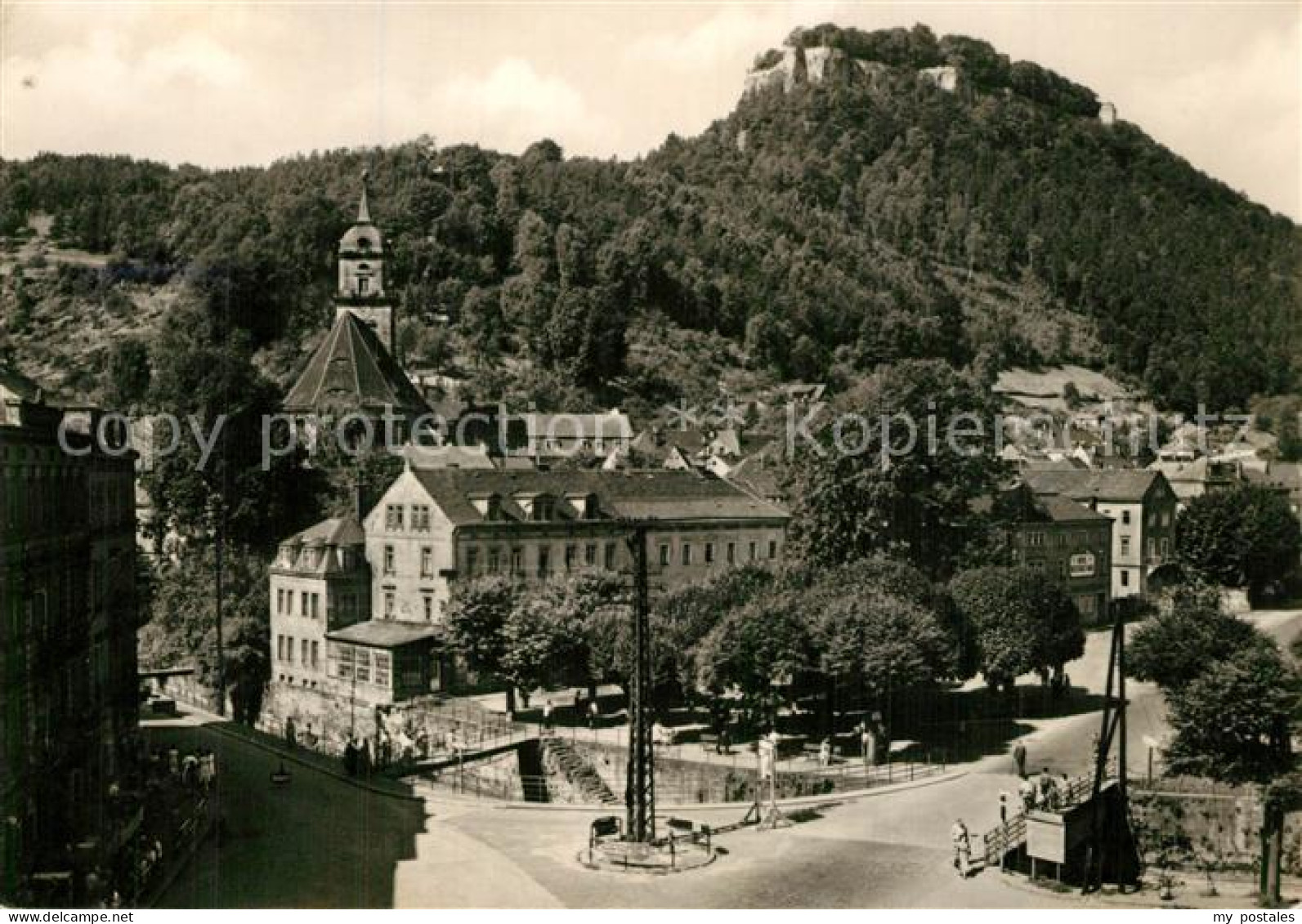 73606933 Koenigstein Saechsische Schweiz Mit Festung Reissiger Platz Koenigstein - Königstein (Sächs. Schw.)