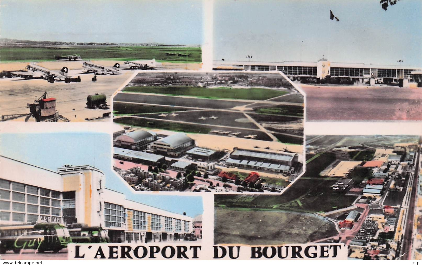 Le Bourget - Orly - L'Aeroport - Multivues    -  CPSM °J - Le Bourget