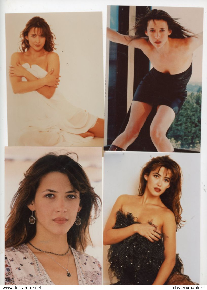 LOT DE  26  PHOTOS DE SOPHIE MARCEAU  et  1DENISE RICHARD