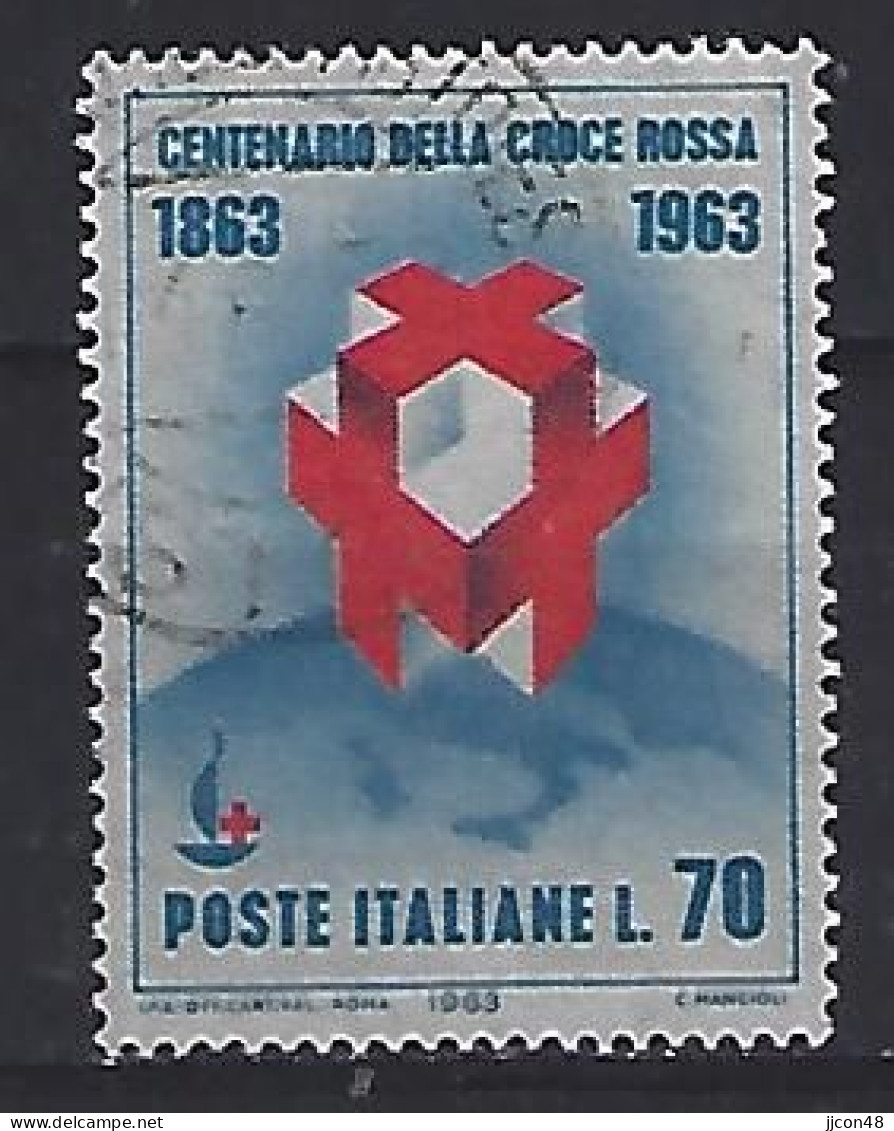 Italy 1963  100 Jahre Internationale Rotes Kreuz  (o) Mi.1146 - 1961-70: Usados