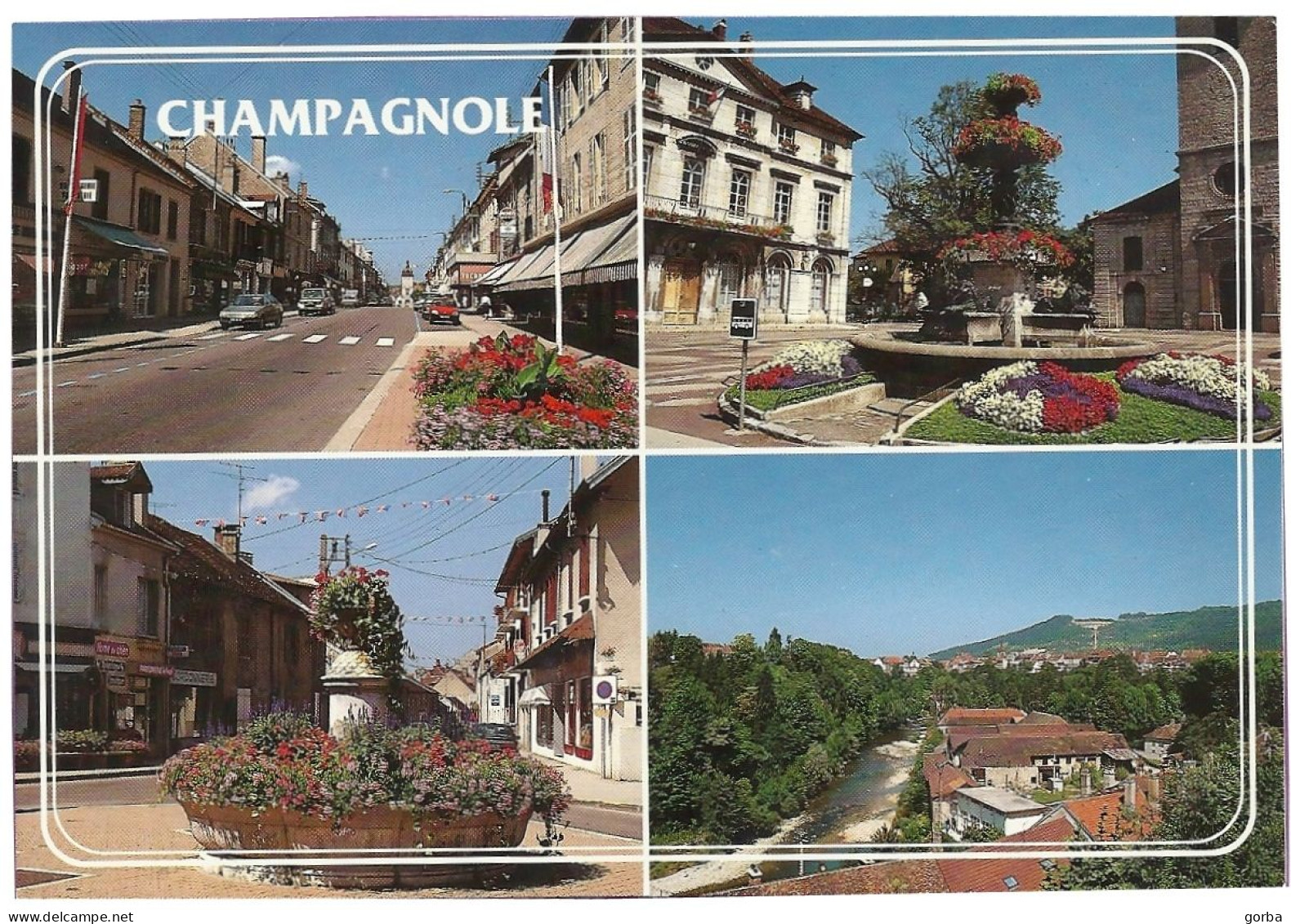 *CPM - 39 - CHAMPAGNOLE - Multivues - Champagnole