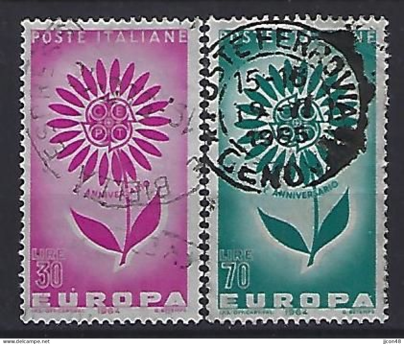 Italy 1964  Europa  (o) Mi.1164-1165 - 1961-70: Gebraucht