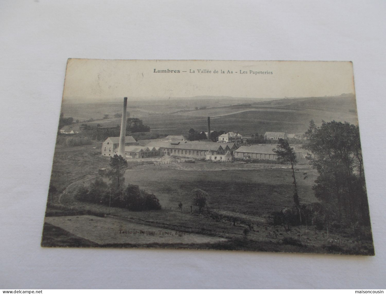 CARTE POSTALE ANCIENNE CPA  LUMBRES LA VALLEE DE LA AA LES PAPETERIES - Lumbres