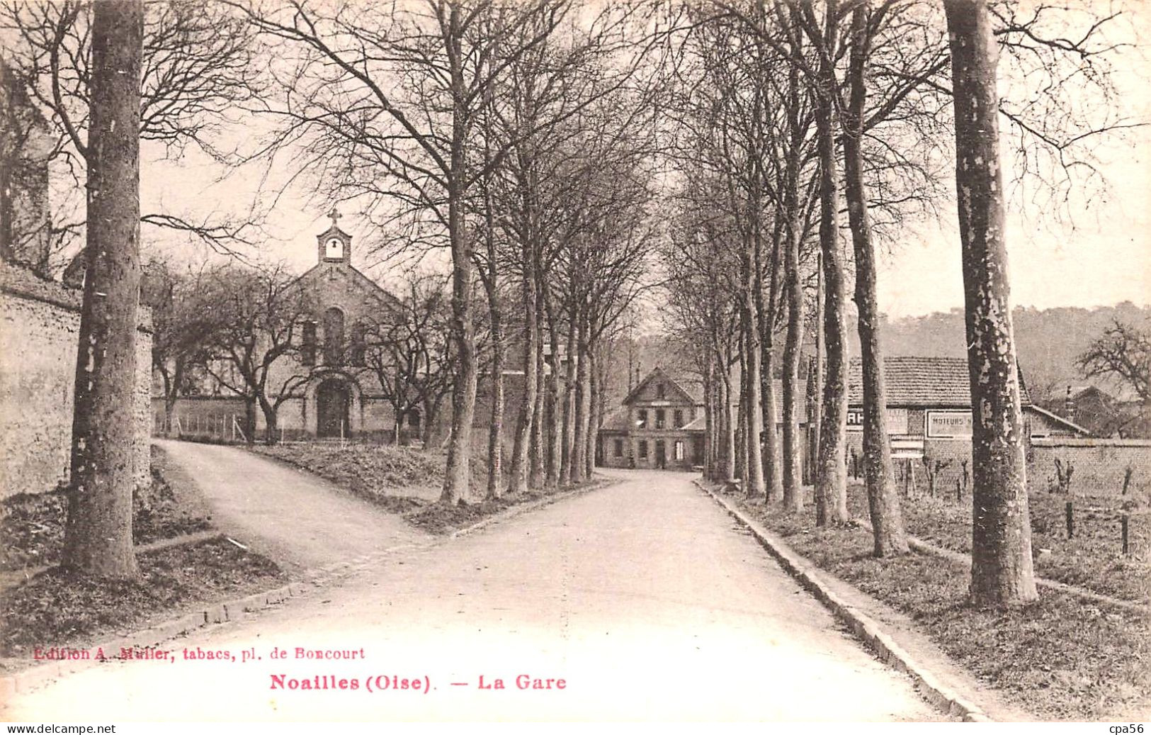 NOAILLES - La GARE - A. Breger - Muller - Noailles