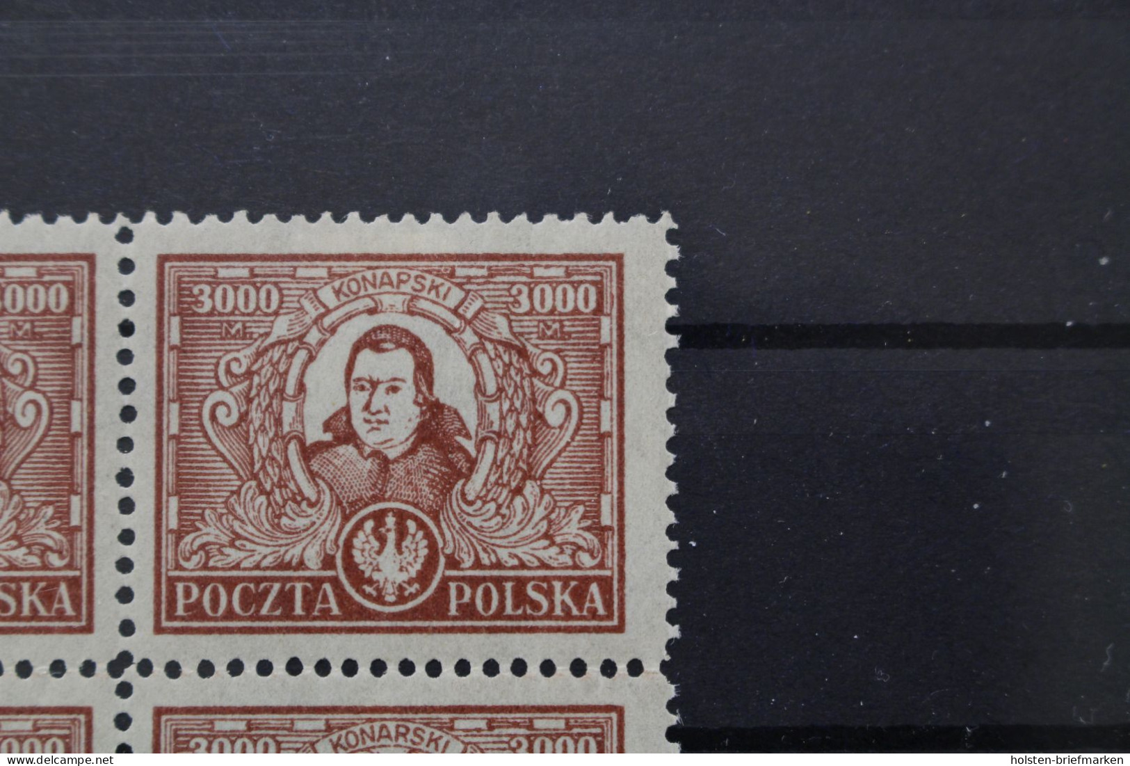 Polen, MiNr. 183 PF I, Falz - Other & Unclassified