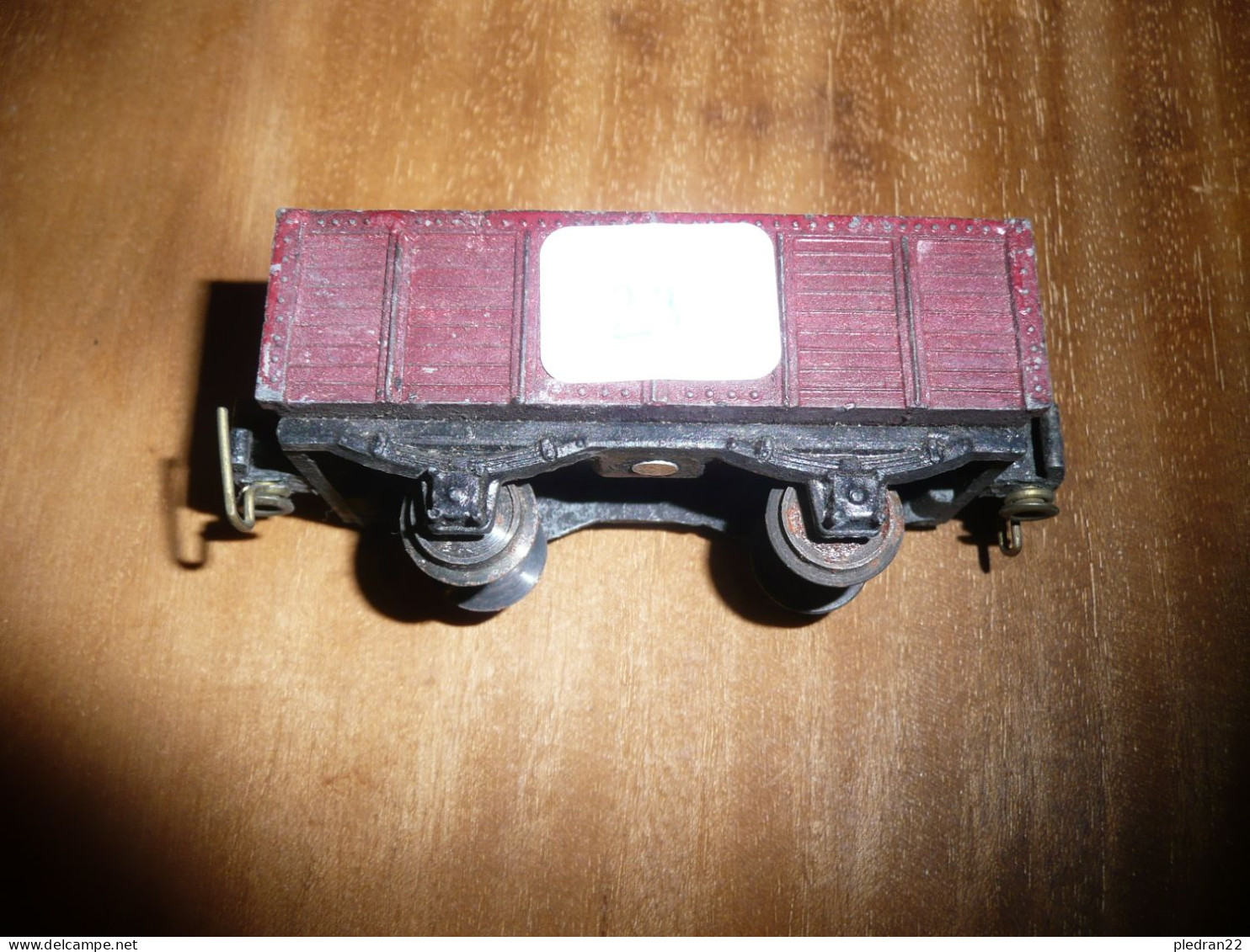 CHEMINS DE FER TRAIN MODELISME ECHELLE HO WAGON TOMBEREAU JRA JEAN RENE ALLARD 29 - Railway