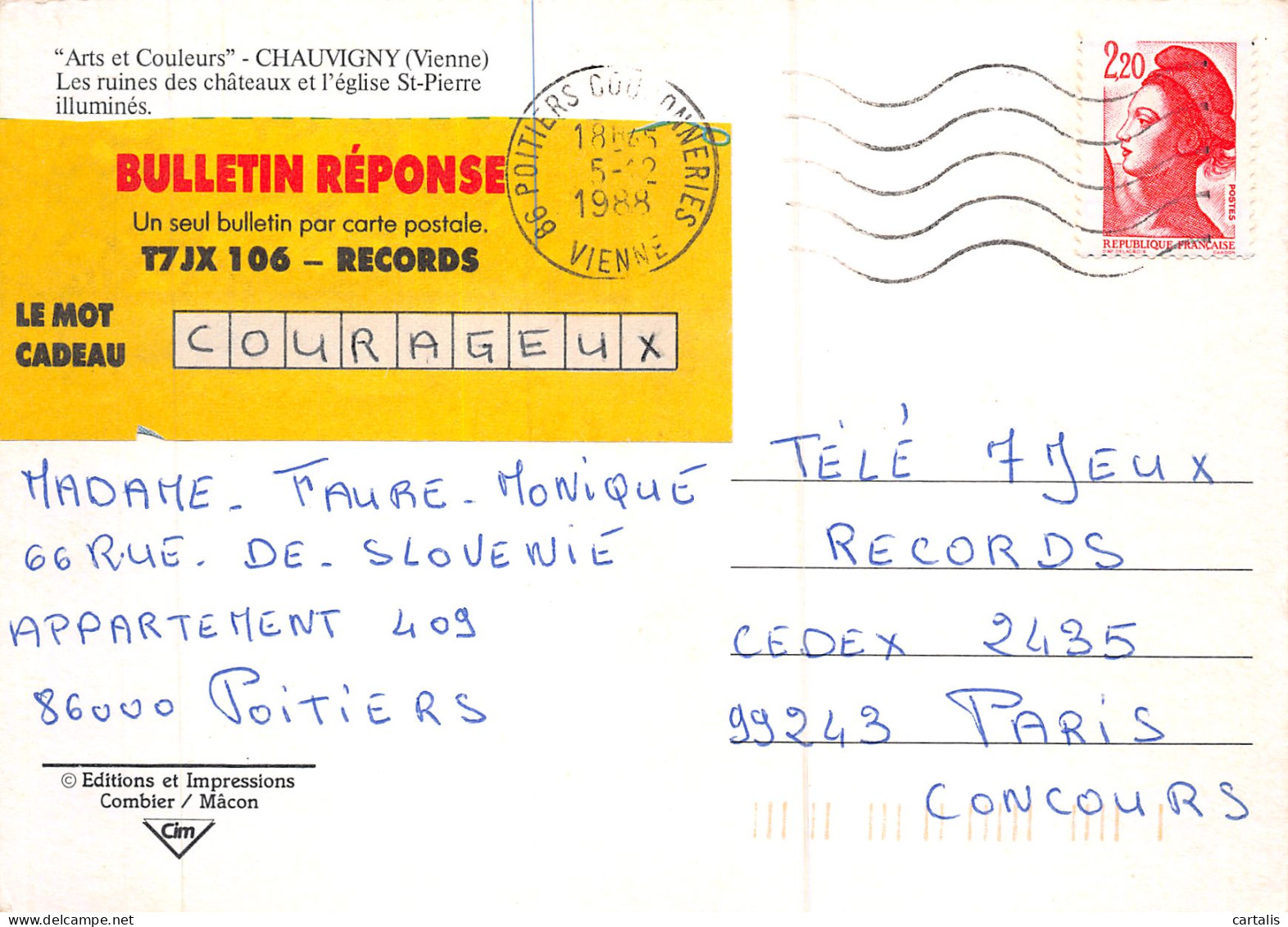 86-CHAUVIGNY-N°C4085-C/0397 - Chauvigny