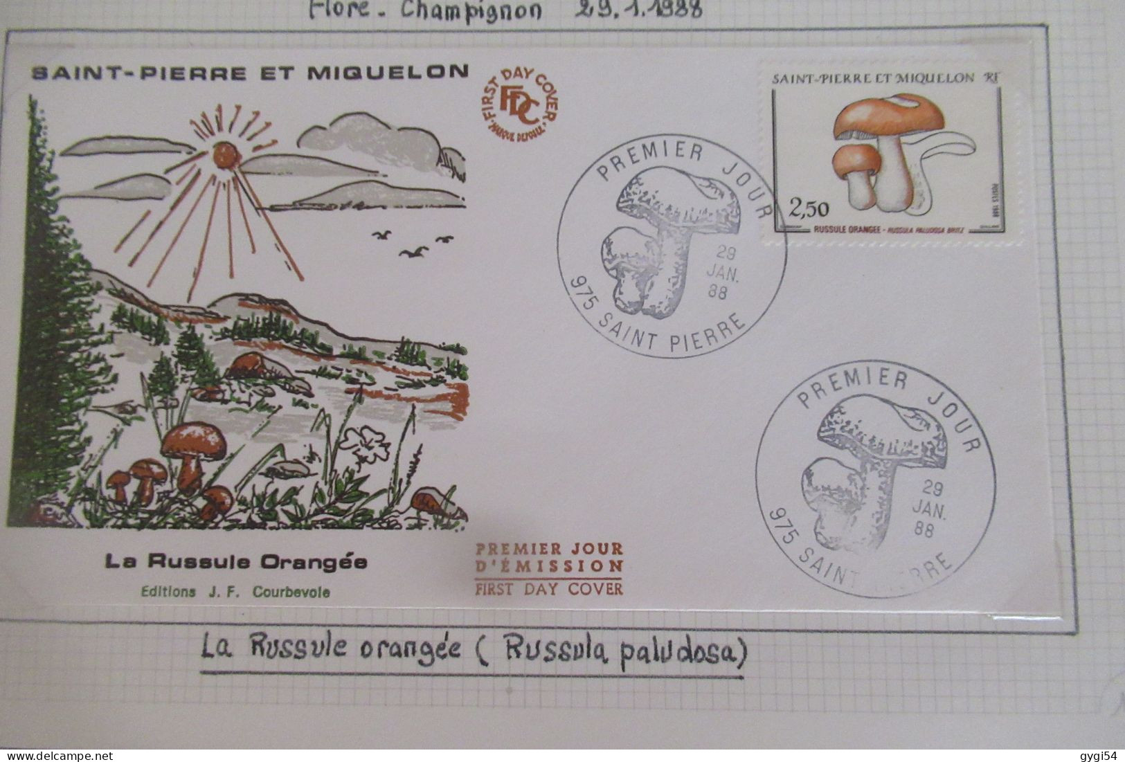 Saint-Pierre Et Miquelon FDC   1988 - FDC