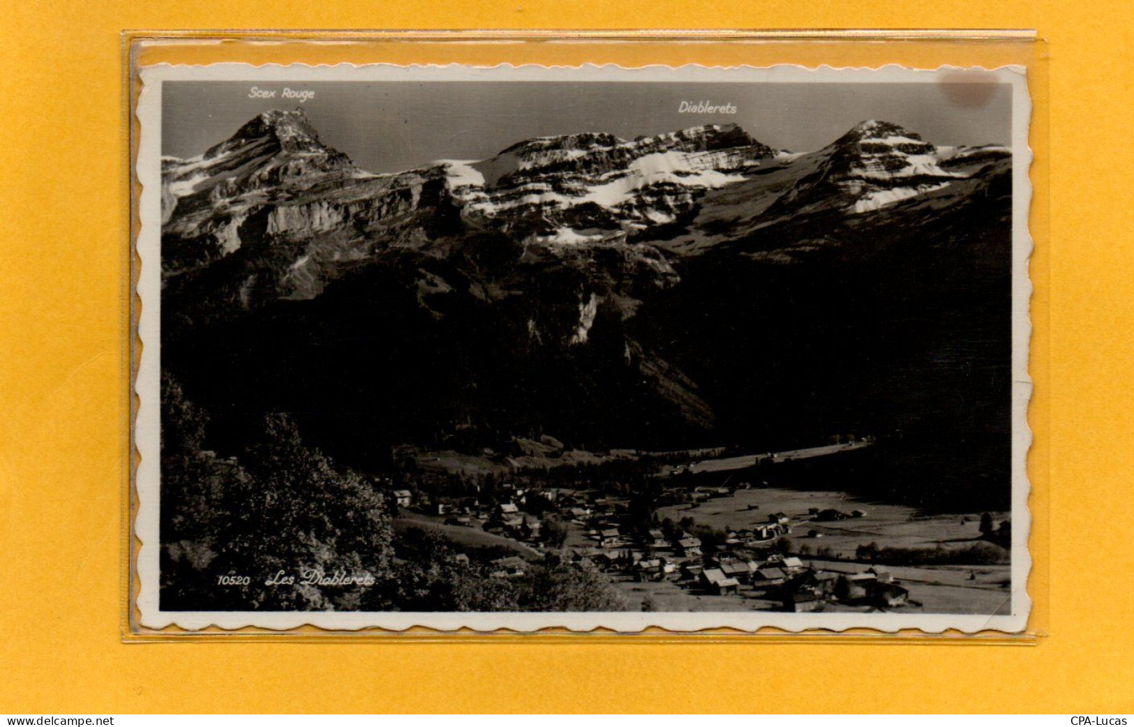 (03/05/24) SUISSE-CPSM LES DIABLERETS - Ormont-Dessus 