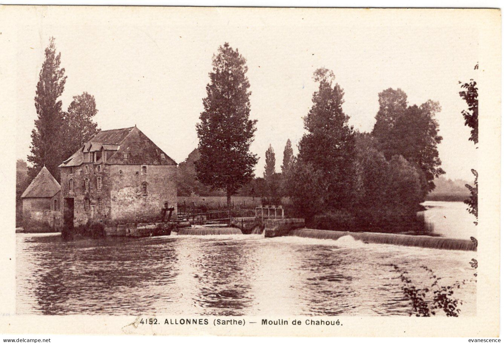 Allonnes : Moulin De Chahoué    ///  Ref. Mai 24 /// BO. 72 - Allonnes