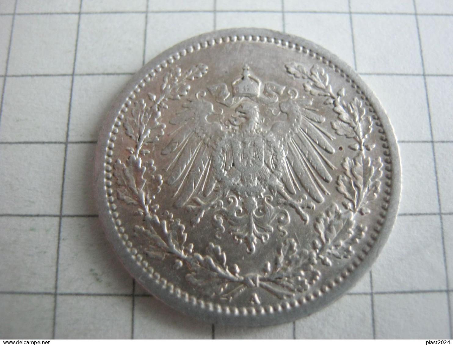 Germany 1/2 Mark 1912 A - 1/2 Mark