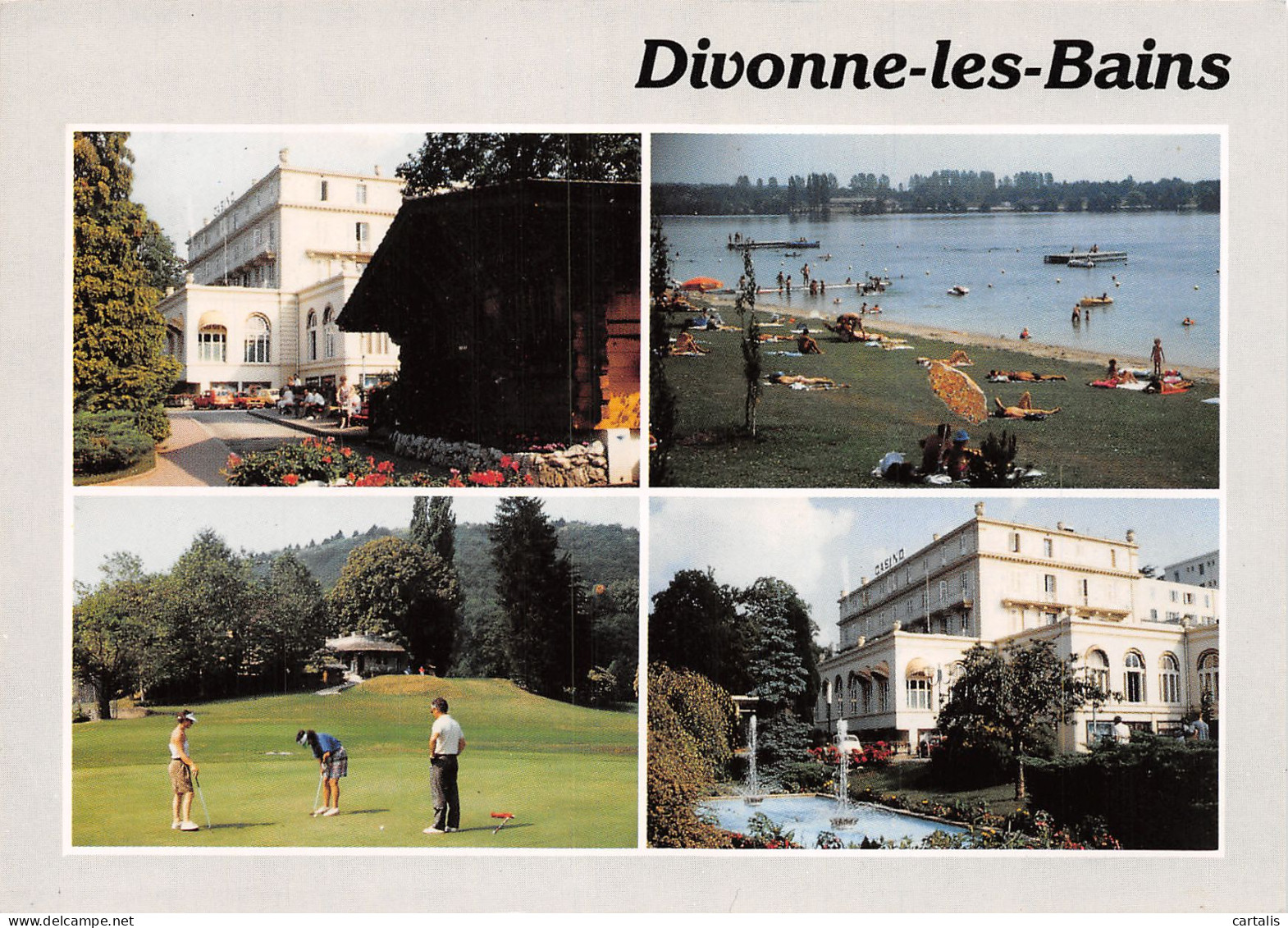 01-DIVONNE LES BAINS-N°C4092-B/0179 - Divonne Les Bains