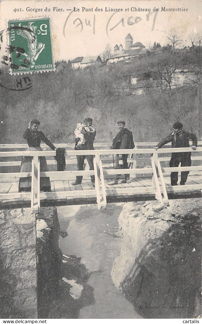 74-GORGES DU FIER-N°C4092-E/0003 - Lovagny