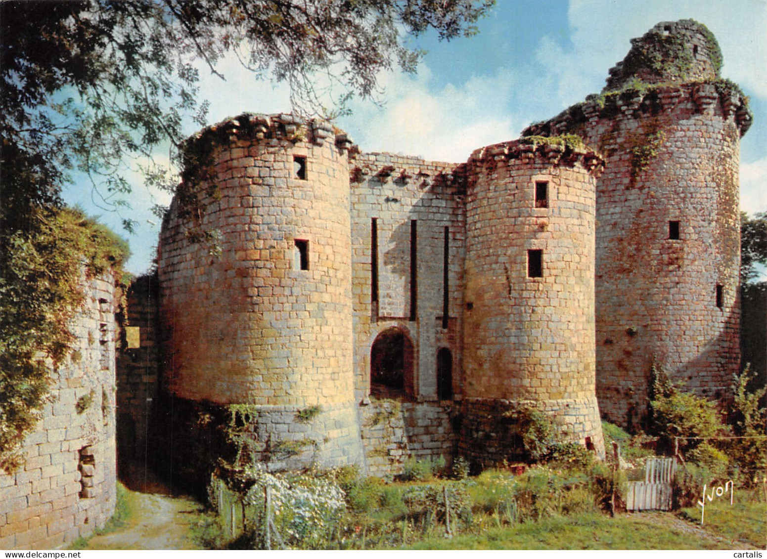 22-TONQUEDEC LE CHATEAU-N°C4093-A/0007 - Tonquédec