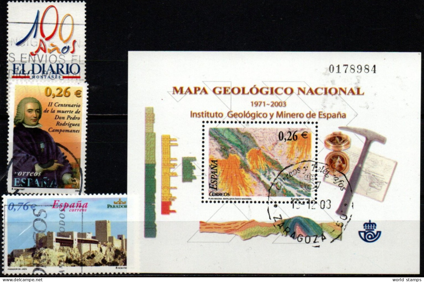 ESPAGNE 2003 O - Used Stamps