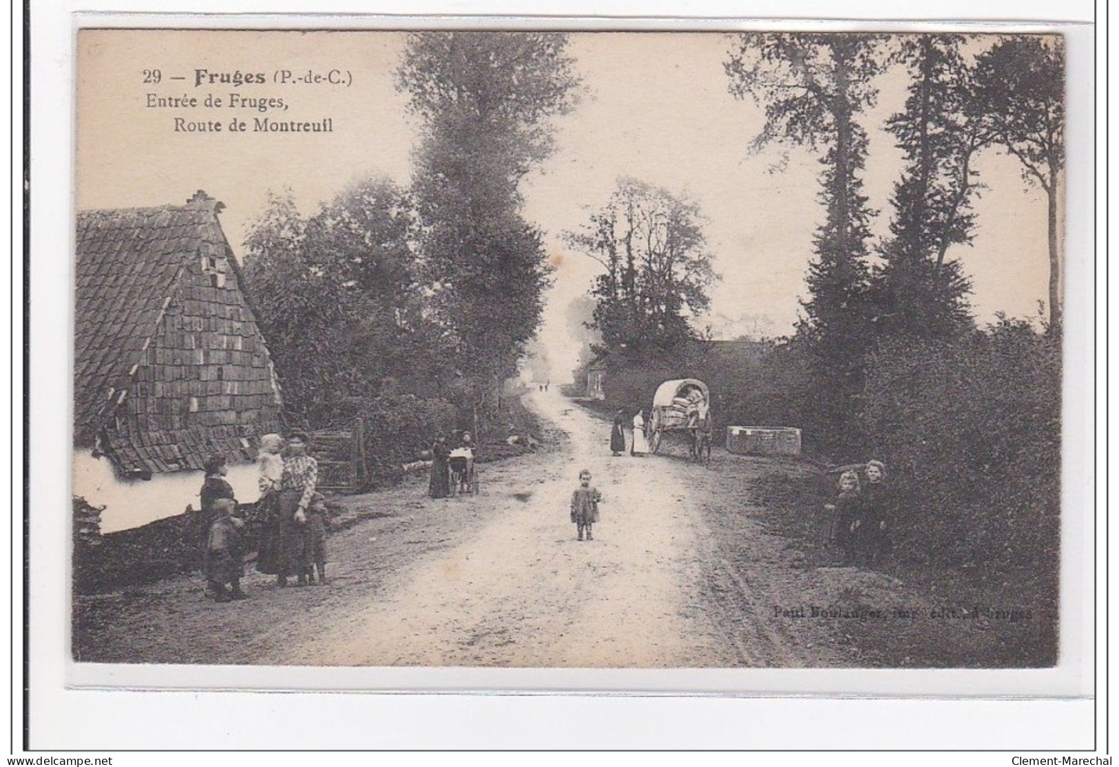 FRUGES : Entrée De Fruges, Route De Montreuil - Tres Bon Etat - Fruges