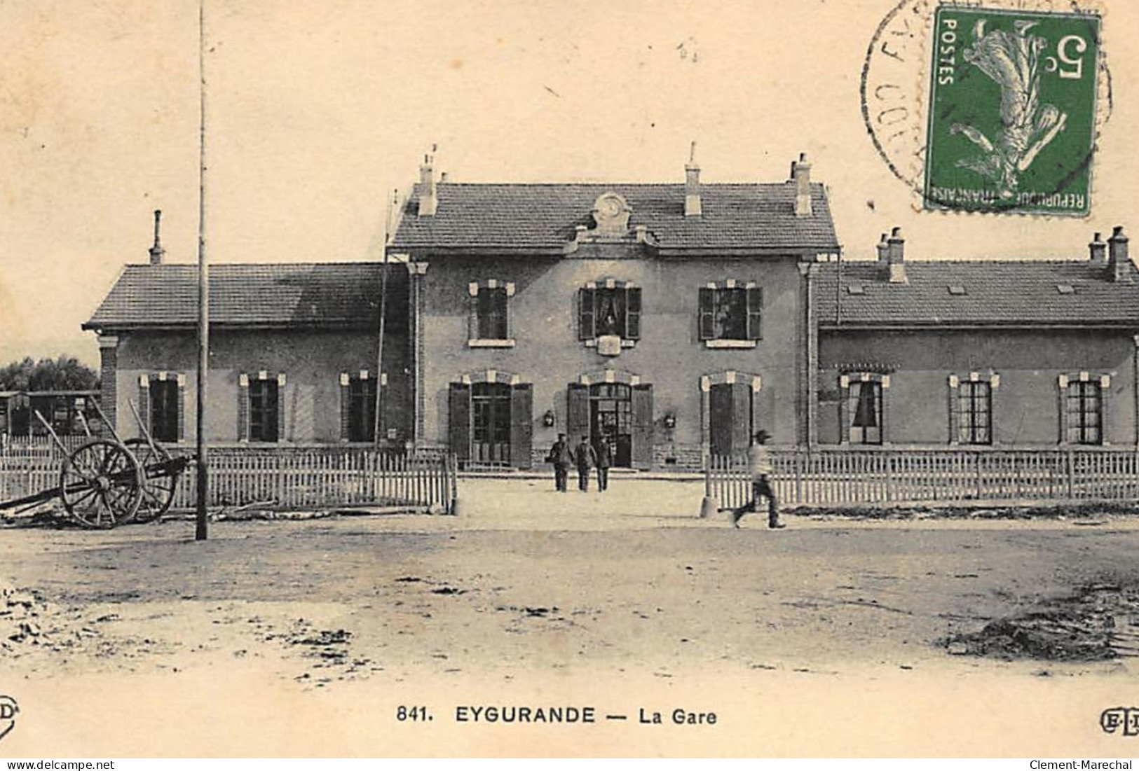 EYGURANDE : La Gare - Etat - Eygurande