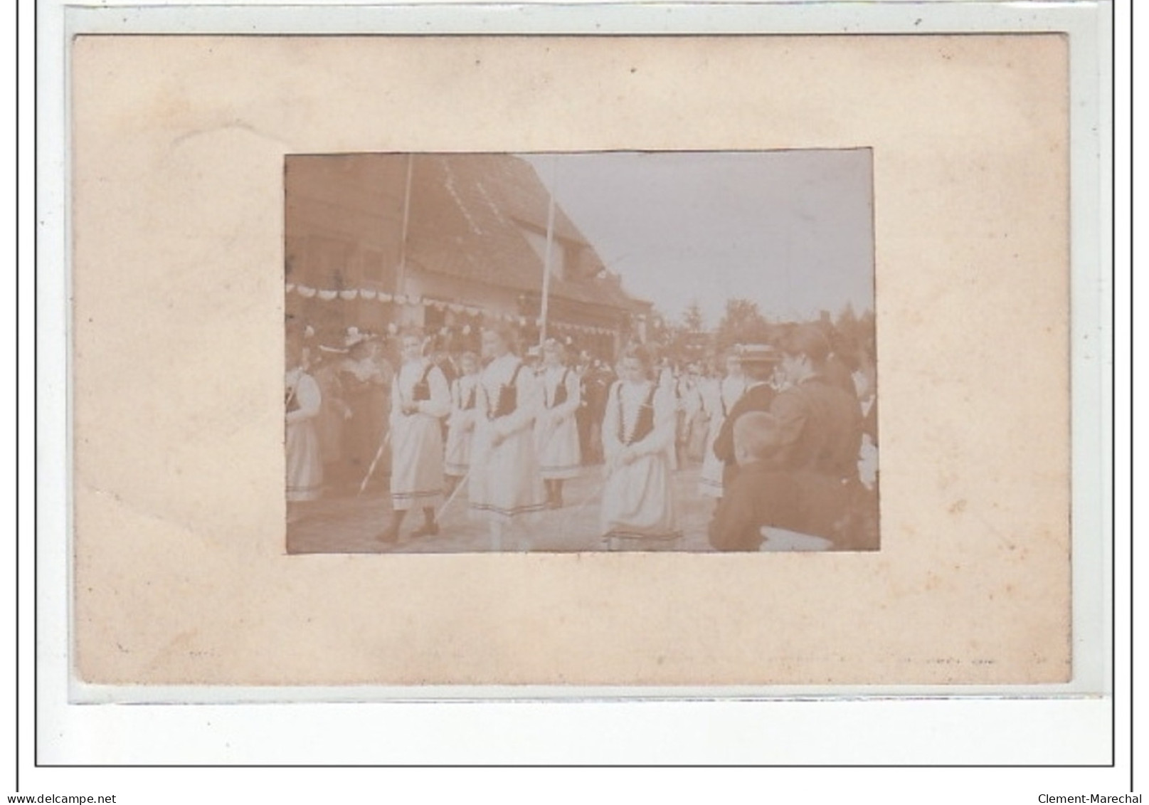 ARMENTIERES - Procession - Photo Collée Sur CPA - Très Bon état - Armentieres