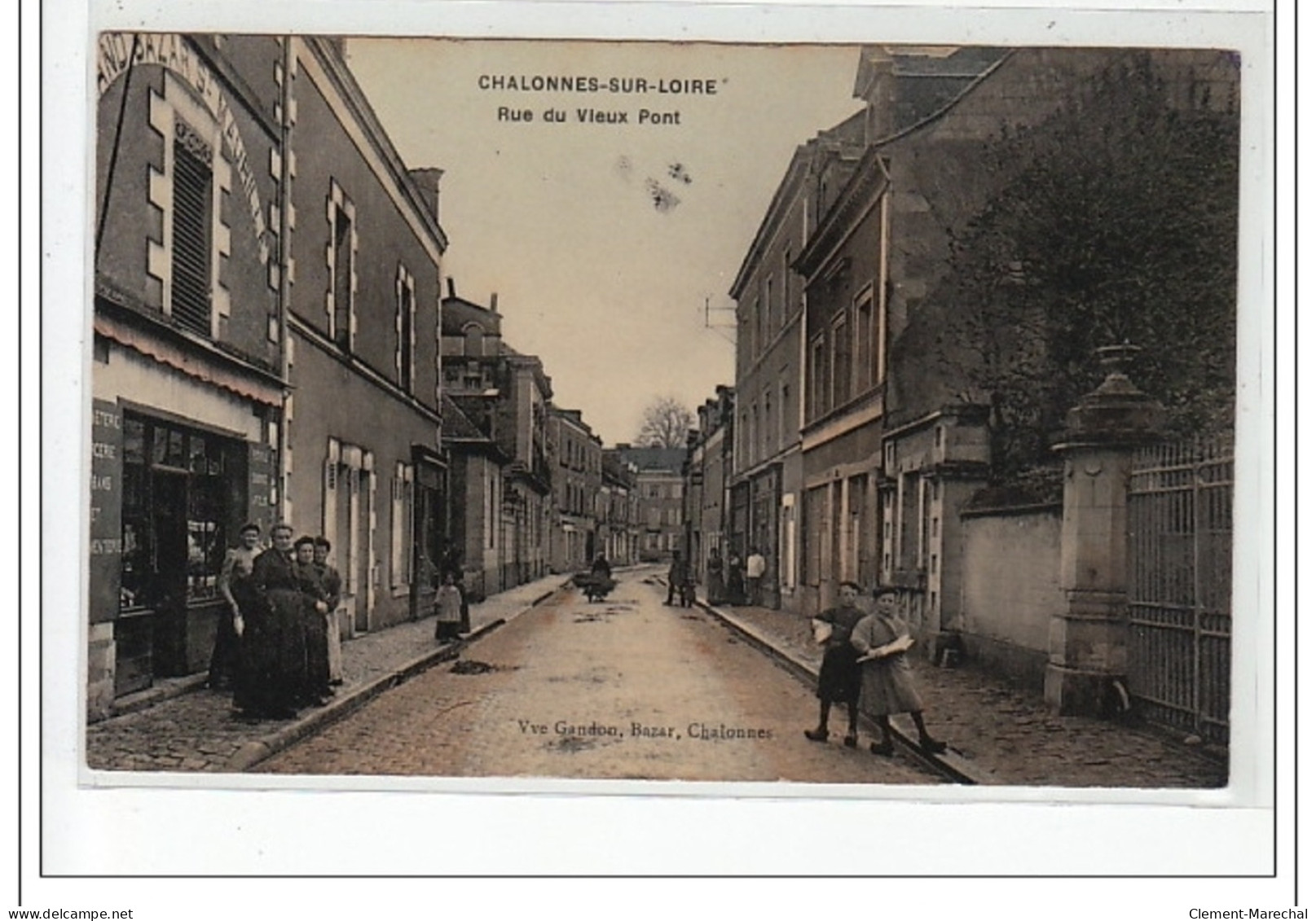 CHALONNES SUR LOIRE - Rue Du Vieux Pont - Très Bon état - Chalonnes Sur Loire