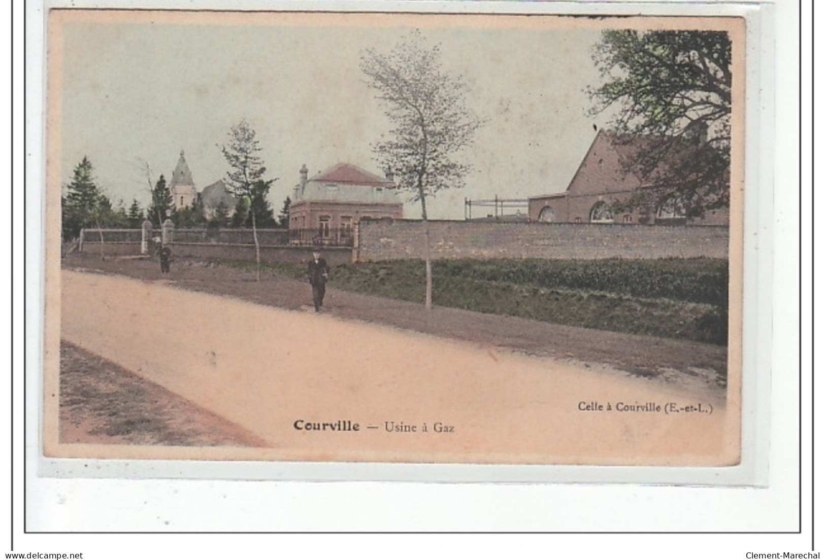 COURVILLE - Usine à Gaz - Très Bon état - Courville