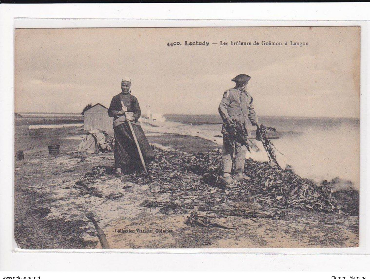 LOCTUDY : Les Brûleurs De Goëmon à Langon - état - Loctudy