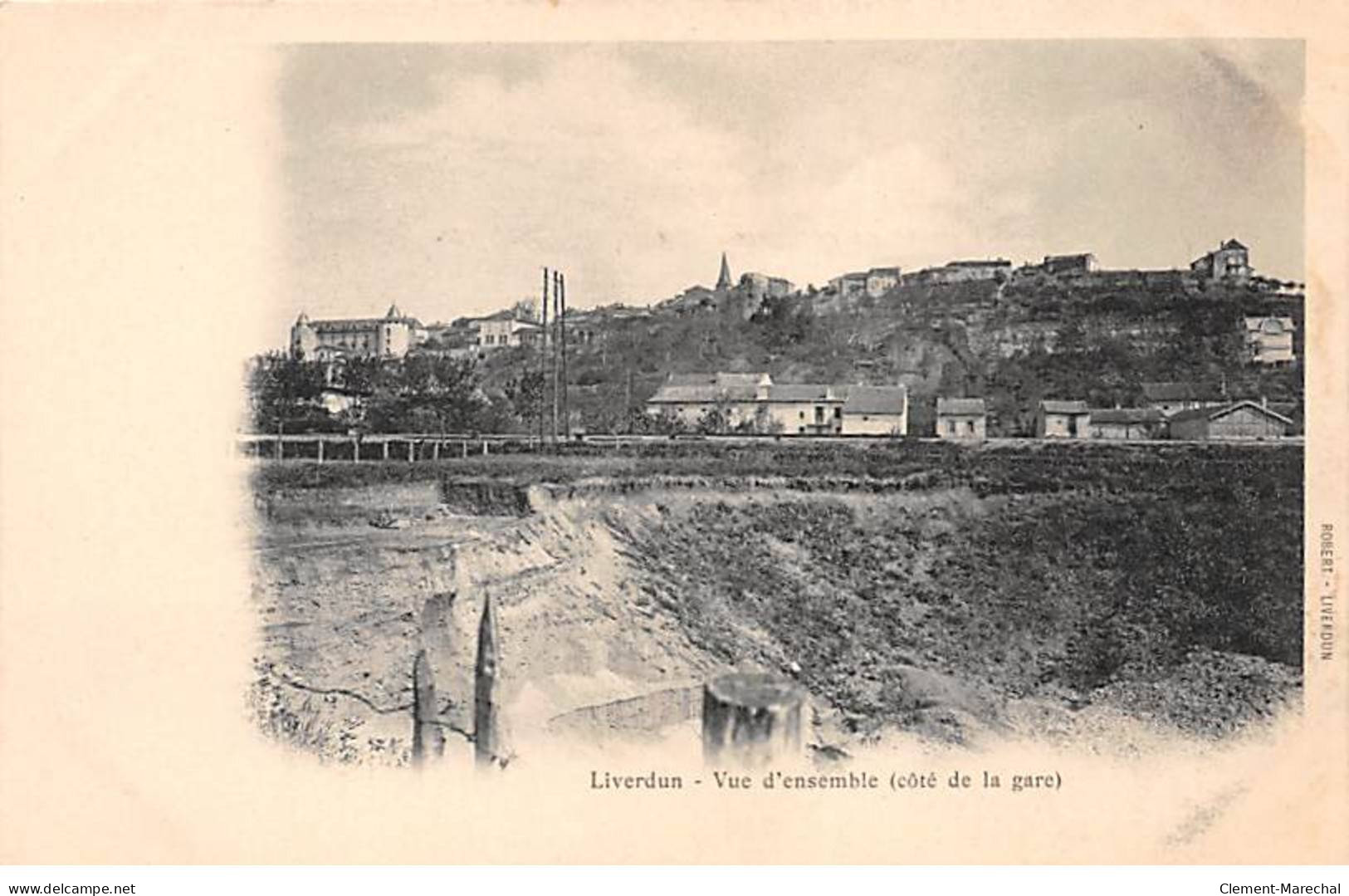 LIVERDUN - Vue D'ensemble (côté De La Gare) - état - Liverdun