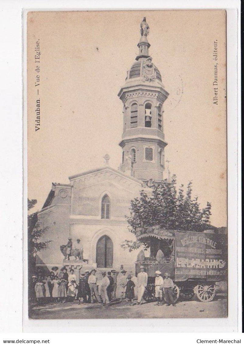 VIDAUBAN : Vue De L'Eglise - Très Bon état - Vidauban