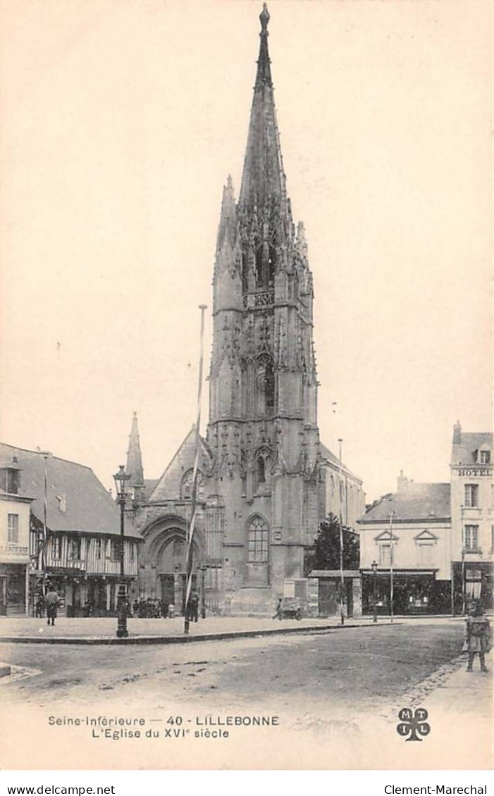 LILLEBONNE - L'Eglise - Très Bon état - Lillebonne