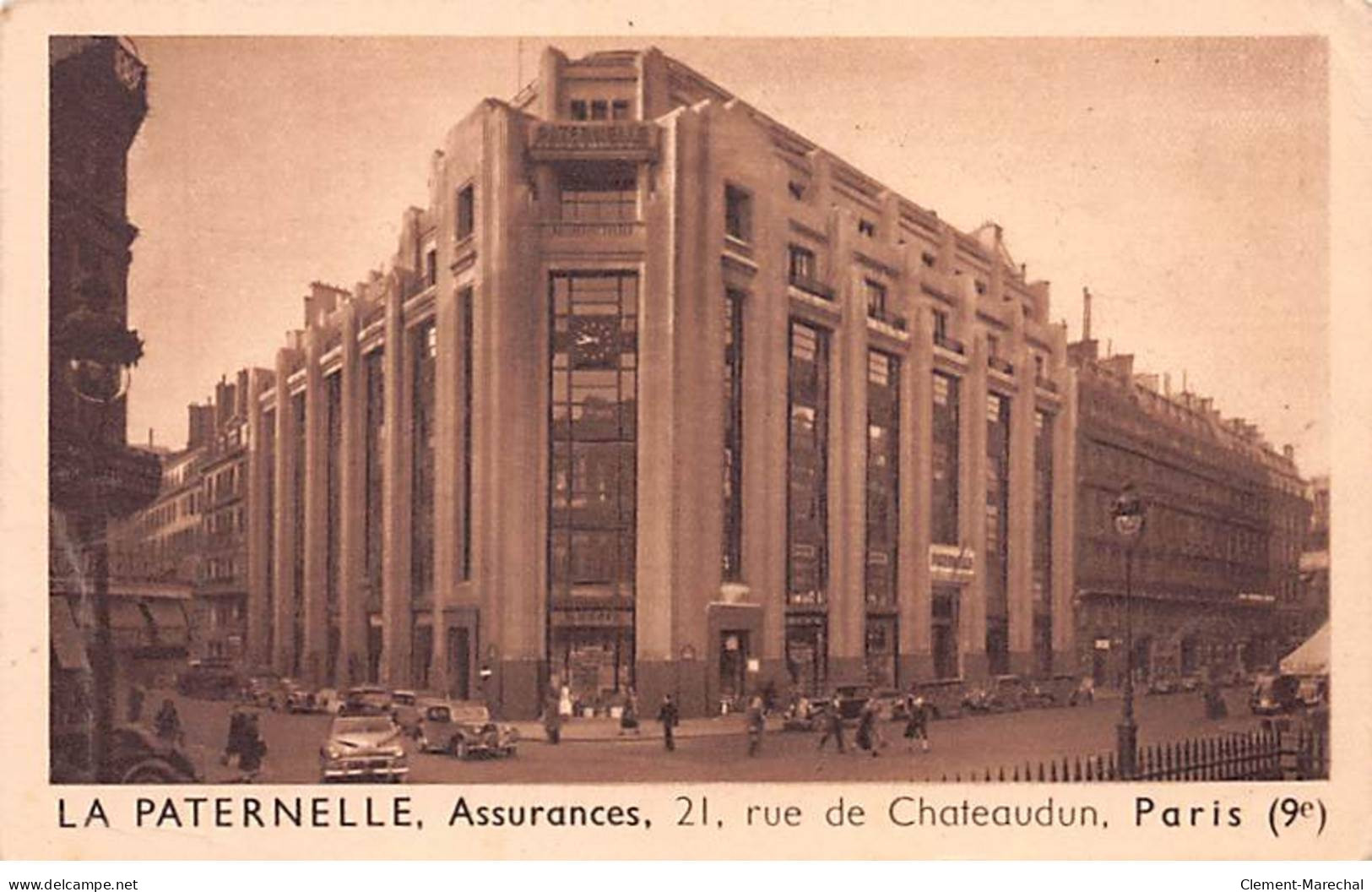 PARIS - La Paternelle , Assurances - Rue De Chateaudun - Très Bon état - Arrondissement: 09