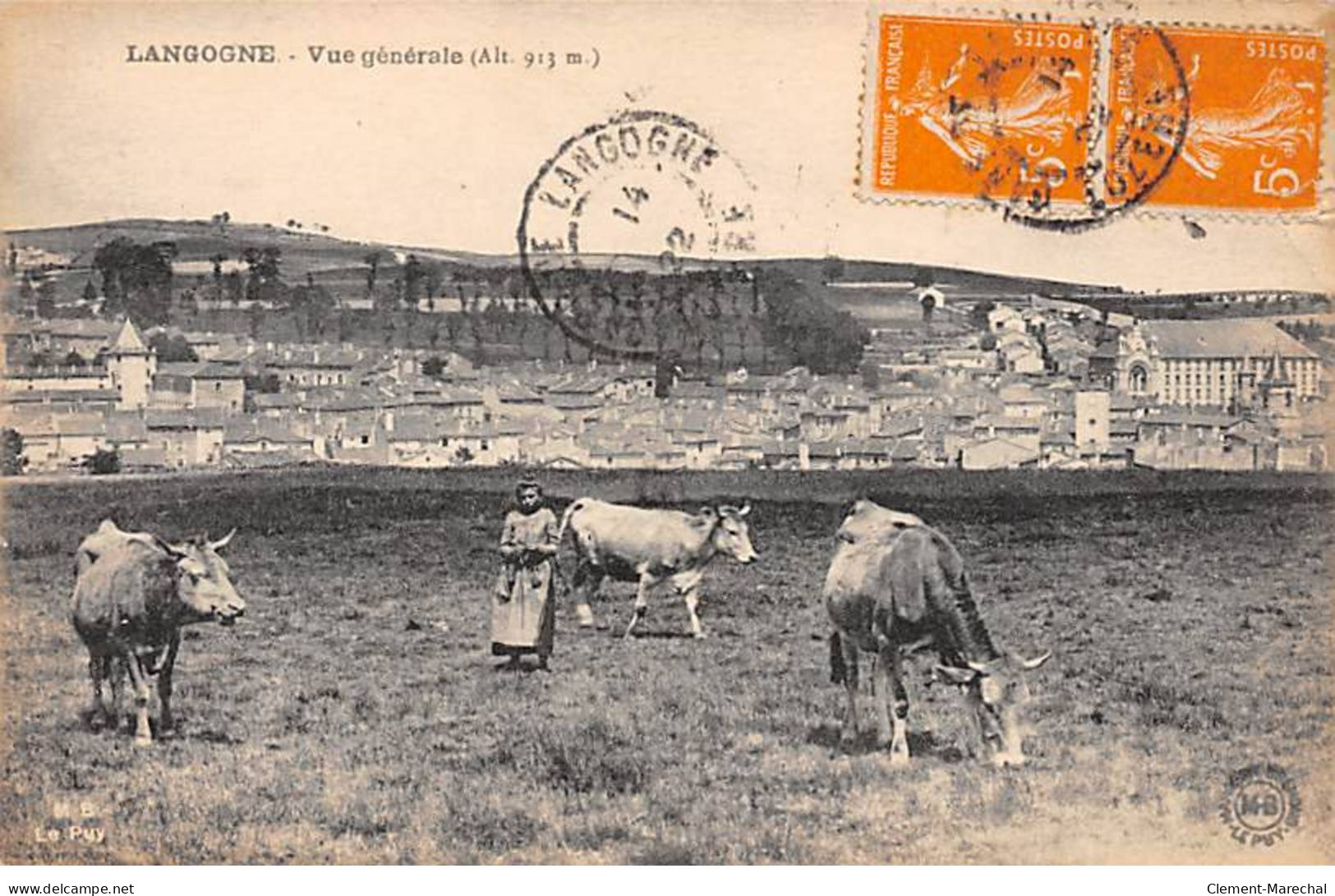 LANGOGNE - Vue Générale - Très Bon état - Langogne