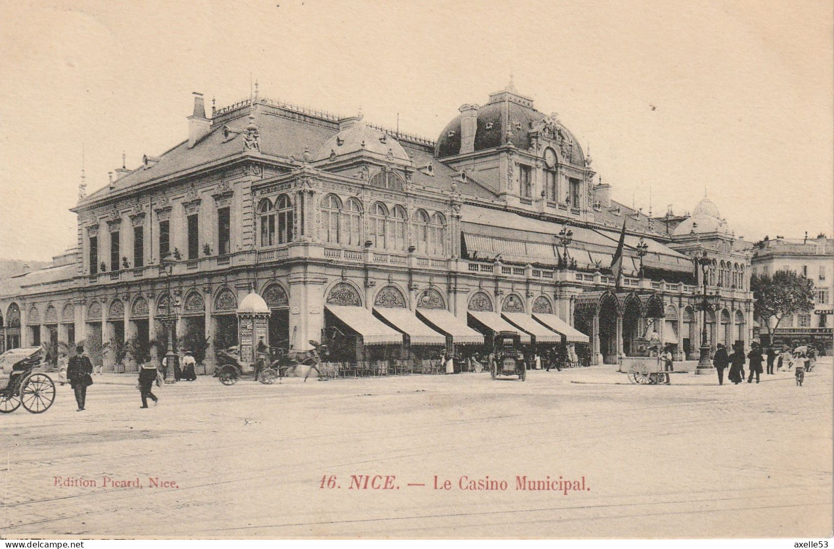 Nice 06 (10360) Le Casino Municipal + Jetée Et Monument Du Centenaire - Monumenten, Gebouwen