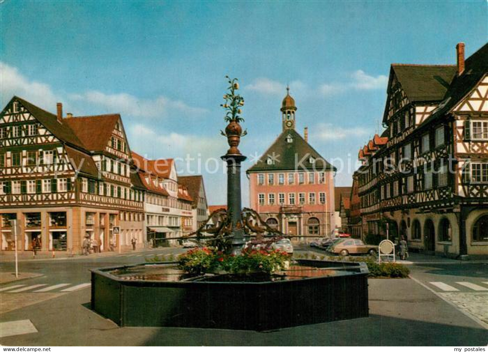 73600167 Schorndorf Wuerttemberg Geburtsort Gottlieb Daimler Marktplatz Altstadt - Schorndorf