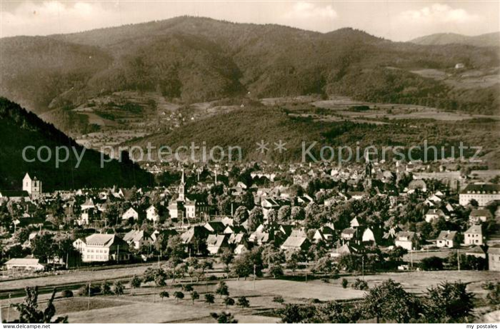 73599834 Schopfheim Panorama Wiesental Schwarzwald Schopfheim - Schopfheim