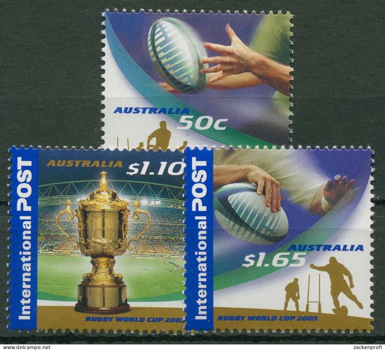 Australien 2003 Rugby-Weltmeisterschaft 2271/73 Postfrisch - Nuevos