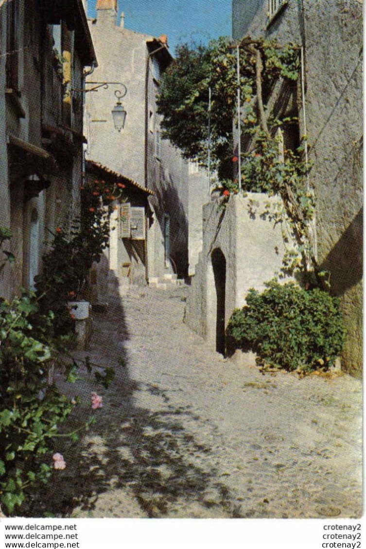 06 CAGNES SUR MER N°9 Une Vieille Rue Dans Les Hauts De Cagnes En 1969 - Cagnes-sur-Mer