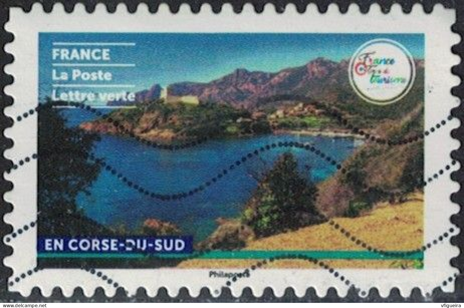 France 2023 Oblitéré Used Terre De Tourisme Randonnées Pédestres En Corse Du Sud Y&T FR 2315 - Used Stamps