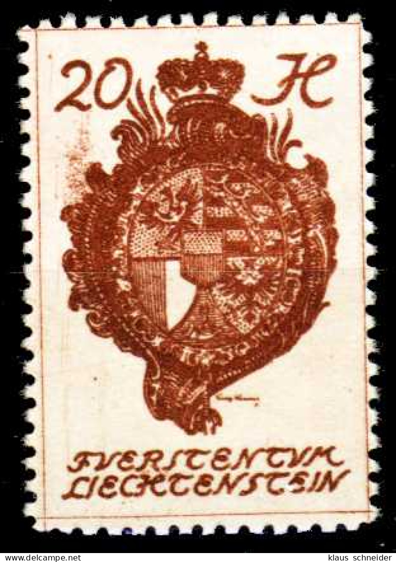 LIECHTENSTEIN 1920 Nr 28 Postfrisch X263FBE - Ungebraucht