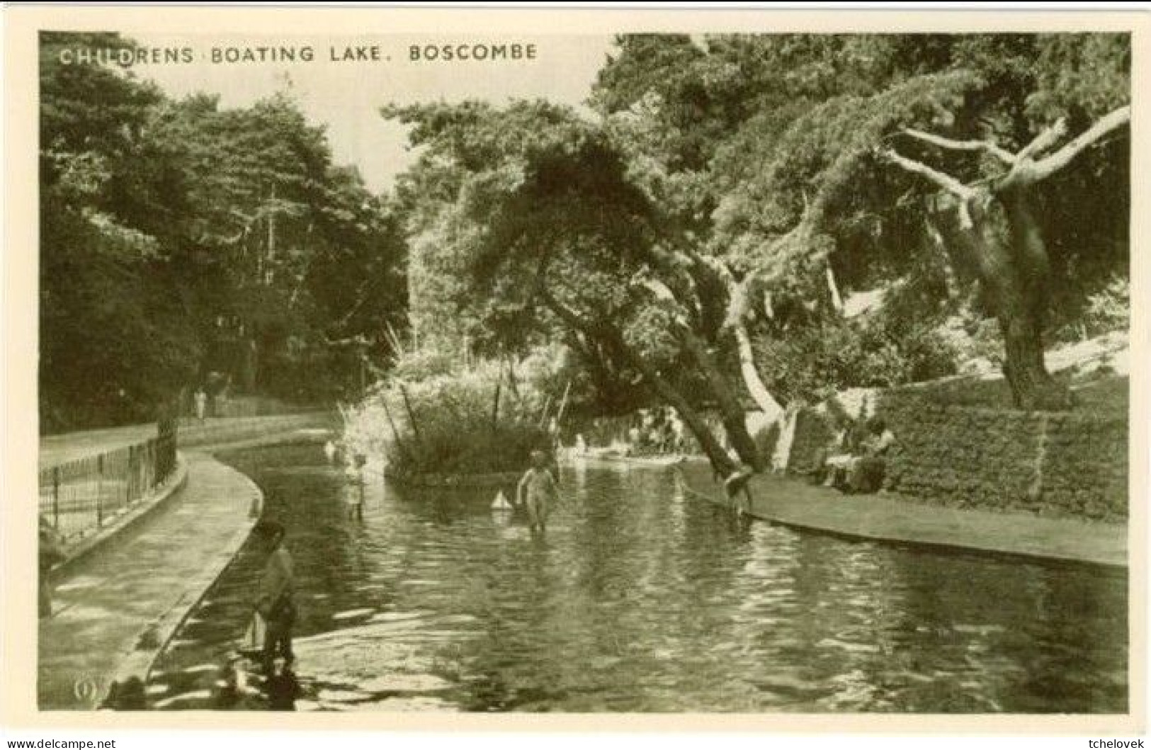 (99). GB. Children Boating Lake Boscombe New - Sonstige & Ohne Zuordnung