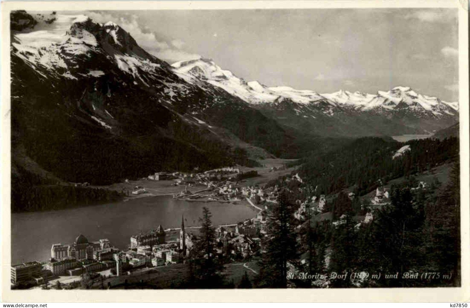 St. Moritz Dorf Und Bad - St. Moritz