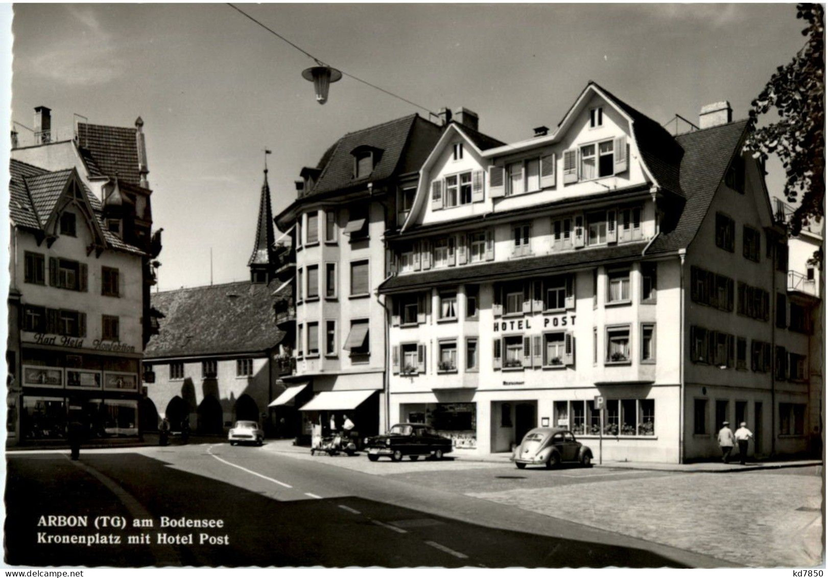 Arbon - Kronenplatz Mit Hotel Post - Arbon