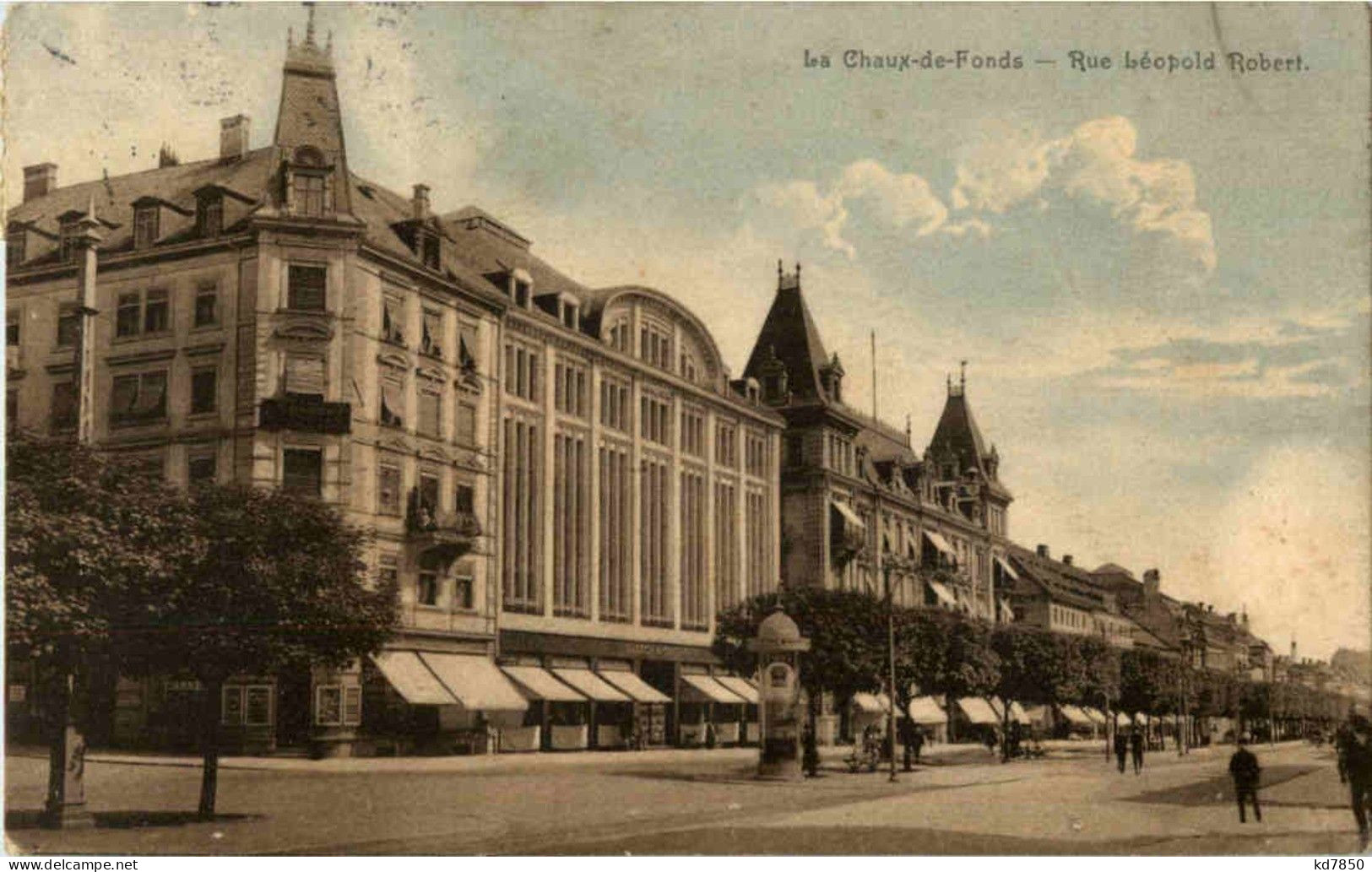 La Chaux De Fonds - Rue Leopold Robert - La Chaux-de-Fonds