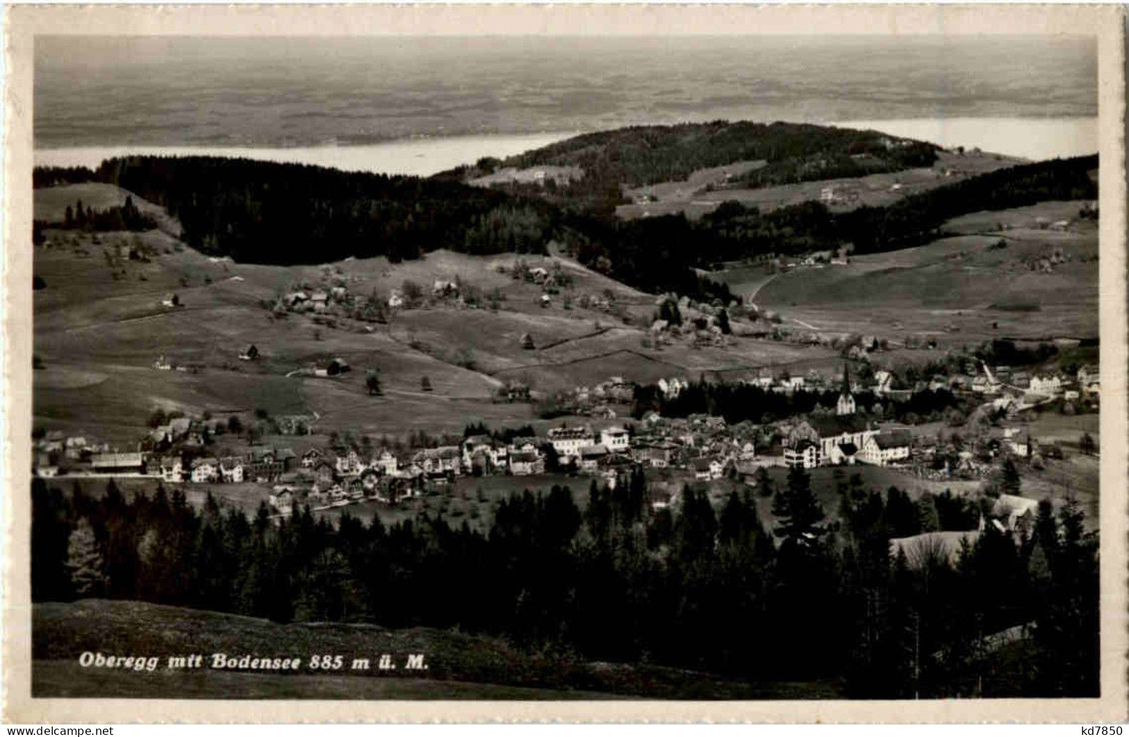 Oberegg Mit Bodensee - Oberegg